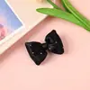 Accesorio para el Cabello de Lazo Perlado Relleno de Algodón Fresco y Sencillo con Broche de Hueso con Strass Accesorios DIY para Zapatos y Calcetines