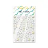 Colaboração Sky X Chiikawa Fofo Redondinho Hachiware Usagi Adesivos de Unha Alto Valor Girly Nail Art