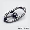 Diâmetro interno 7mm oval fivela japonesa sapato transfronteiriço flor de roupas sapato fivela de pino fivela acessórios de bagagem fivela de pino de olho