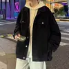 Chaqueta de mezclilla lavada estilo retro americano para hombre, nueva marca de moda otoño e invierno 2026, chaqueta de mezclilla holgada elegante y casual