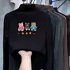 Camada base infantil de gola alta parcial, camiseta quente de manga comprida com forro de fleece para outono e inverno, para meninas e crianças mais velhas, feita de fleece alemão, adequada como camada interna para o outono