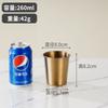 304 aço inoxidável coreano estilo copo de cerveja doméstico única camada gota-resistente boca copo restaurante beber copo engrossado crianças copo de bebida fria