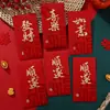 2026 Ano do Cavalo Mil Yuan Dez Mil Yuan Cem Yuan Envelope Vermelho Duro Alto Padrão Festival da Primavera Ano Novo Estilo Chinês Bolsa Envelope Vermelho