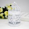 Padrão Criativo de Gaiola de Pássaro Estilo Europeu Móveis para Casa Decoração de Ferro Velas Castiçal de Metal Acessórios Feng Shui Adereços de Casamento