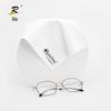 Pano de microfibra branca para óculos, tamanho personalizado do fabricante, pano para limpeza de óculos, pano para celular, impressão colorida personalizada