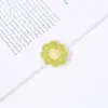 Estilo Coreano Bordado DIY Joyería Hilo de Algodón Tejido Flor Pequeña Zapatos Accesorios de Flor Ropa Textiles para el Hogar Tocado Hecho a Mano