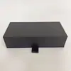 Especial transfronterizo para caja de regalo cubierta de cielo y tierra caja de color negro personalizado caja libro magnética abatible caja plegable cartón personalizado