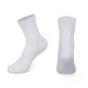 Calcetines Personalizados para Primavera y Otoño, Calcetines de Algodón Transpirables de Malla para Hombre de Media Pantorrilla, Calcetines Blancos de Algodón Puro Absorbentes de Sudor y Resistentes al Olor para Hombre