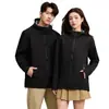 Chaqueta Soft Shell Ropa de Trabajo Impresión Personalizada de Logo Equipo de Ventas de Tienda 4S Empresa Delgada Impermeable Ropa de Trabajo Chaqueta Corta