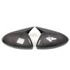 Adecuado para Opel Astra K Cubierta de Espejo Retrovisor Carcasa de Espejo Retrovisor en Forma de Cuerno Decoración Adhesiva