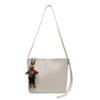 Bolso casual sencillo y popular para mujer, bolso de hombro retro combinable, bolso bandolera tipo cubo de alta gama, estilo crossbody, 2025