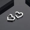 Brincos de Aço Inoxidável, Brincos Geométricos Variados, Brincos Personalizados Unissex, Joias para Piercing, Atacado em Estoque