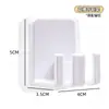 Set de vaso para enjuague bucal magnético de pared, boca hacia abajo, para una familia de cuatro, portacepillos de dientes, vaso para cepillos de dientes, PP de grado alimenticio