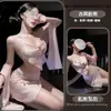 Gato Noturno Estilo Chinês Inspirado no Antigo Lingerie Sexy Hanfu, Cinto Transparente, Tecido Leve Apaixonado Pura Desejo Hanfu, Tentador e Fácil de Remover