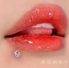 Hijo de Satanás hija rica lip nail diamond flash rosca interna flash diamond lip nail ear bone nail chica caliente