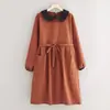 Delantal Retro de Manga Larga Transpirable Resistente a Manchas Ropa de Trabajo para Catering Ropa de Trabajo de Alta Gama para Mujer Ropa Exterior para Puesto Callejero Cocina Ropa Protectora para el Hogar