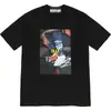 Marca Europeia e Americana Tendência Estampa 24Ss Camiseta Maradona Lenda do Futebol Maradona Camiseta Masculina e Feminina Manga Curta