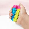 Brinquedos para Cachorro de Estimação Anel Espigado de Três Cores em TPR para Cães Pequenos e Grandes, Limpeza Dental e Brinquedos para Alívio do Tédio e Treinamento Atacado
