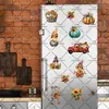 Set de Pegatinas para Coche de Buzón de Pavo de Acción de Gracias Pegatinas Magnéticas Pegatinas de Decoración de Dibujos Animados Pegatinas de Fiesta Pegatinas Festivas Pegatinas para Refrigerador