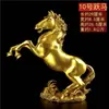 Adornos Decorativos de Caballos, Caballo de Cobre con Lingotes, Carro de Caballos de Latón, Caballo de Cobre para la Buena Fortuna, Caballo Tang de Cobre para la Entrada de Oficina o Tienda