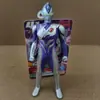 Brinquedos Autênticos de Plástico Macio do Ultraman, Figuras Articuladas para Crianças, Monstros Pequenos, Conjunto Completo de Figuras de Ação Colecionáveis, Presentes
