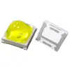Lámpara de curado para esmalte de uñas Luz púrpura 5054 Perlas de lámpara 365 395Nm con parte superior esférica 1W Luz blanca Parche UV de cuarzo