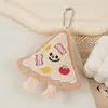 Boneca Pingente de Pelúcia Comida Desenho Animado Pizza Broche Durian Bolo de Morango Acessórios DIY para Roupas Bolsas para Exibição em Barraca