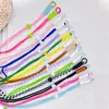 Lanyard para Teléfono Cruzado Ajustable Largo Correa para Mochila Botella de Agua Insignia de Trabajo Correa Anti-Pérdida Cadena de Correa para el Cuello de Moda Unisex
