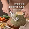 Nuevo Modelo Transfronterizo Pelador 3 en 1 de Acero Completo, Cortador de Cebolleta, Pelador de Cocina, Pelador Doméstico de Frutas y Verduras, Herramienta para Pelar Manzanas