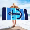 Toallas de Playa Populares Transfronterizas Soportan Pedido Mínimo de Una Pieza Toallas de Playa Absorbentes de Microfibra Venta Directa de Fábrica