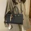 Bolso de Mano Cuadrado Pequeño Simple Estilo Coreano al por Mayor para Mujer, Bolso de Hombro con Bloques de Color Nuevo Invierno 2025, Bolso Cruzado para Viajar