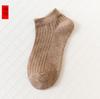 Calcetines de mujer, calcetines de primavera y verano, versátiles, sencillos, cortos, absorbentes del sudor, de caña baja, para estudiantes, retro, de otoño, calcetines cortos hasta el tobillo
