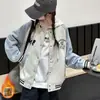 Ropa de Otoño para Niñas Chaqueta Gruesa con Felpa 2026 Nueva Elegante Chaqueta para Niños Niños Grandes Ropa de Invierno Chaqueta de Béisbol Moderna
