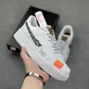 Tênis Putian Air Force One casual branco, tênis esportivo versátil Nike de cano baixo, tênis AF1 clássico branco puro