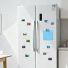 Imán de Refrigerador de Vidrio Paisaje de Yibin Pueblo Antiguo Lizhuang Edificios Residenciales junto al Río Arquitectura Antigua Souvenir Cultural y Creativo Regalo Magnético para el Hogar