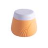 Mini Botella Dispensadora de Crema Facial de Silicona, Botella Vacía de Muestra para Crema de Ojos, Crema para Mascarilla Facial Portátil de Viaje, Silicona de Grado Alimenticio