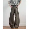 Fabricante Transfronterizo Pantalones Cargo Estilo Retro Americano Unisex Primavera Verano Nuevos Holgados Pierna Ancha Largos Rectos Casuales