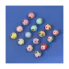 Cuentas Espaciadoras de Filigrana Cloisonné Gota de Aceite de 8 mm Color Esmalte Azul Quemado Cuentas Sueltas Accesorios Alta Retención de Color Cuentas Redondas Cuentas Hechas a Mano DIY