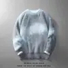 Suéter de Punto Jersey para Hombre Invierno Estilo Americano Bloque de Color Holgado Estudiante Capa Interior Suéter Chaqueta Moderno Versátil
