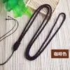 Corda de jade trançada à mão simples corrente de suéter colar corda Corda de pingente de Cristal de Jade Cinábrio Âmbar pingente corda atacado