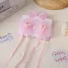 Grampo de Cabelo Infantil com Franja Estilo Chinês Presilha de Cabelo para Fantasia Antiga para Meninas, Grampo de Cabelo com Fita, Acessório de Cabelo Super Fada Hanfu Desenho Animado Laço