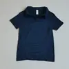 Camisa Polo con Solapa, Corte Ajustado, Versátil, Transpirable, de Secado Rápido, Camiseta para Correr, Fitness, Deportes al Aire Libre, Tenis, Top de Manga Corta para Mujer