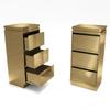 Peluquería barbería salón de belleza armario de almacenamiento transfronterizo para el hogar moderno simple dorado almacenamiento multicapa ventas directas de fábrica
