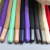 Cordón de Diadema de Aleación Colorido, Cordón de Sudadera con Capucha, Cordón de Cintura de Pantalones, Núcleo Sólido de 0.8 cm de Grosor, Cordón de Mano, Manualidades DIY