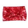 Diadema Tie-Dye Hecha a Mano Europea y Americana Banda para el Cabello de Algodón Elástico Ultraancha Absorbente del Sudor Banda para el Cabello de Ala Ancha Banda para el Cabello de Ejercicio Yoga Turbante