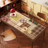 Jogo Americano de Mesa de Jantar Estilo Retrô, Impermeável, à Prova de Óleo, Sem Lavagem Toalha de Mesa para Mesa de Centro, Novo Modelo 2026, Jogo Americano de Proteção de Mesa Isolante de Calor e Resistente a Altas Temperaturas