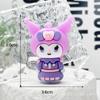 Llavero Colgante Muñeca Kroomi de Dibujos Animados Colgante Llavero Sanrio Muñeca Colgante Pequeña para Mochila Kroomi