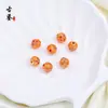 Esmalte Cloisonné de 8 mm Cuentas Sueltas al por Mayor Azul Horneado Tendencia Nacional Accesorios para Pulseras DIY Cuentas Espaciadoras Materiales Hechos a Mano