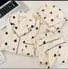 Novos Pijamas de Algodão Nuvem Amassado para Mulheres, Conjunto de Três Peças, Estampado Primavera/Verão, Gola Lapela, Roupa de Casa Fofa para Mulheres