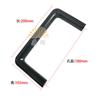 Mango de Baquelita L120 Mango de Puerta de Máquina Herramienta CNC Industrial Mango Ovalado en Forma de U para Caja de Herramientas Mango de Puerta de Horno